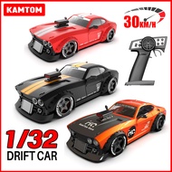 KAMTOM RC Car 1/32 Scale 4WD Double Wheel Replace ESP Gyro 30KM/H Drifting Car 4 Variable Wheelbases