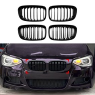 BMW 1 Series F20 F21 Early Model 2011-2014 Single Line Double Line Vertical Stripe Middle Grille