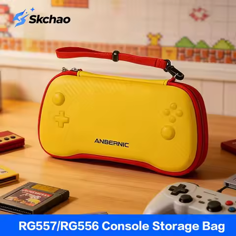 Professional Hard Shell Carrying Case for Anbernic RG557/RG556 Game Console Anti-Fall Shockproof Sto