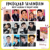 SEVENTEEN BEST ALBUM 17 RIGHT HERE PHOTOCARD