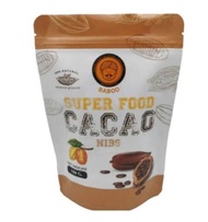 Baboo Super Food Cocoa Nibs Organic 100% บาบู คาเคา นิบส์ เมล็ดคาเคา กะเทาะเปลือก 100g.