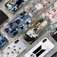 BTS防彈少年團主題系列 iPhone/Samsung三星手機殼 透明軟殼/黑邊軟殼/鋼化玻璃殼