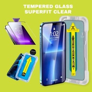 LAYAR Tempered Glass Superfit Clear Bening Samsung A05 A05s A06 A14 A15 A16 A26 A36 A56 A56s A70 A70