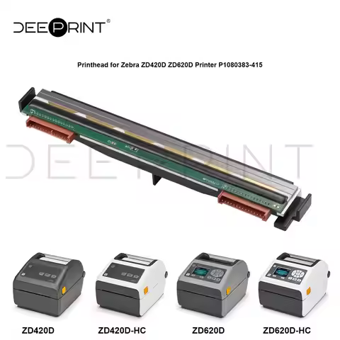 P1080383-415 203DPI Thermal Printhead for Zebra ZD420 ZD620 ZD420D ZD620D Barcode Label Printers Pri