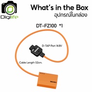 ZGCINE Battery DT-FZ100 PD-FZ100 Dummy Battery Cable สำหรับ ใช้แทน Sony Battery NP-FZ100 ( D-Tap Por