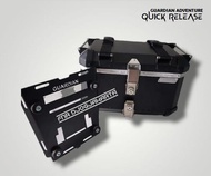 MOTORCYCLE PANNIER BOX GUARDIAN FOR TOP BOX QUICK RELEASE ALLUMUNIUM