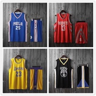 成人背心快船雄鹿34号篮网7号11库里球衣篮球服勇士湖人套装Adult Vest Clippers Bucks 34 Nets 720260128