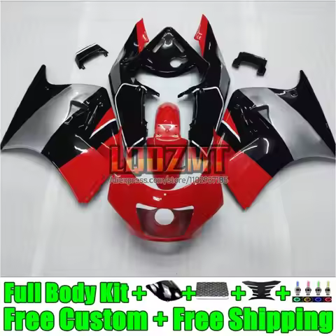 Body Kit For SUZUKI RGV250 Red silvery RGVT RGV 250 CC 1988 1989 30LD.16 SAPC VJ21 RGVT-250 RGVT250 