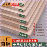 Customized E0 Grade Paulownia Solid Wood Board Flake DIY Desktop