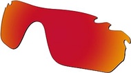 Polarized Lens Replacement for Oakley RadarLock Edge Vented OO9183 Sunglasses - Fire Red Polarized Lenses Mirror Coating