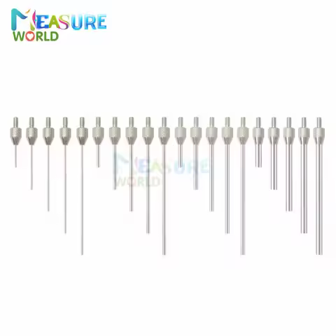 M2.5 Thread 1mm Needle Diameter Dial Test Indicator Contact Point D1 D2 10mm 20mm 30mm 40mm 50mm Len