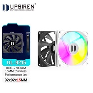 UPSIREN UL-9215 Ultra-thin Fan 92x92x15mm Hydraulic Bearing 92mm Chassis Fan 4pin PWM 2700 RPM Case 