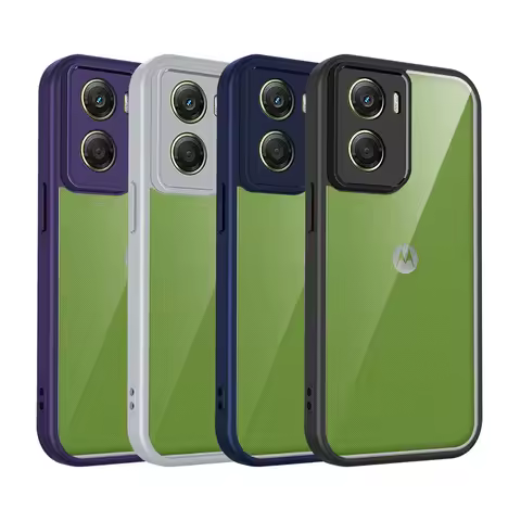 Transparent Silicone Case For Motorola Moto G06 Power PC Back TPU Bumper Shockproof Clear Phone Case