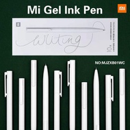 【10pcs/box】Xiaomi Gel Pen 0.5mm Bullet Pen Black Ink White Casing Smooth Gel Ink Refill || MJZXB01WC || OfficeSchool Use