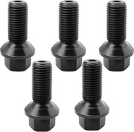 5PCS M14 x 1.5 Wheel Lug Bolts Nuts Compatible with Mercedes Benz 2003-2018 A B C E Class CLA CLS CL
