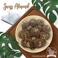 Swiss Almond Nut resepi azlina ina/biskut raya