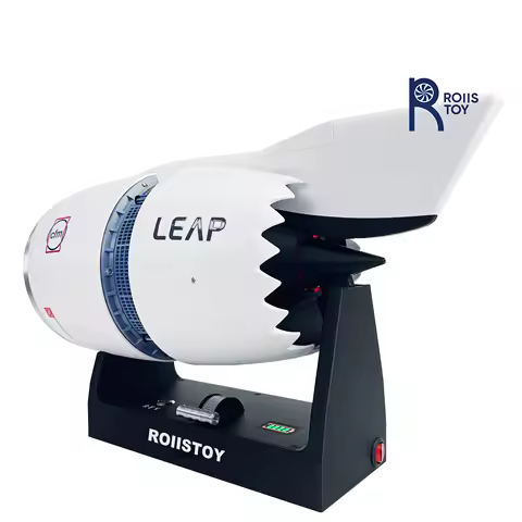 Boeing 747 civil aircraft engine model Fighter Model Turbojet Engine holiday gift