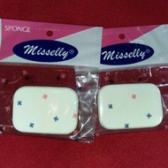 Nice box compact powder sponge