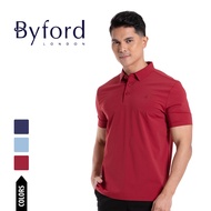 Byford Stretchable Nylon Seamless Polo Tee - 3624003A