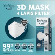 Masker Softies 3D Surgical KF94 20s