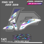 FINO 125 YAMAHA FINO 125 MOTORCYCLE STRIPING STICKER 2015-2019 IP.CODE R-141