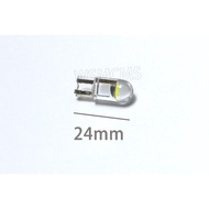 LED T10 Bulb License Plate Light White Yellow Lamp Bead Small Acrylic