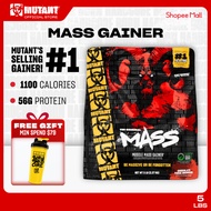Mutant Mass, Mass Gainer, Weight Gainer, High- Calories, Protein Powder, Whey Protein Isolate 5-15lb