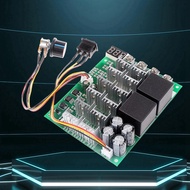 【JIN】-DC 10-55V 100A Motor Speed Controller PWM HHO RC Reverse Control Switch with LED Display