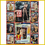 ▬ ◭ ❍ Vintage Local Men's Magazines Inserts/Calendar {FHM) 11/25c