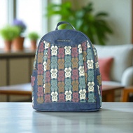 Henneybear-H1245รุ่นCoraลายBrick bear กระเป๋าเป้ ทรงสวยใส่ของจุใจ กระเป๋าเดินทางแบบใหม่ฟังก์ชั่นครบ