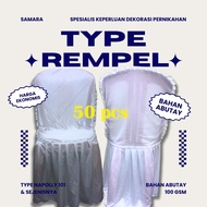 NAPOLLY 101 CHAIR COVER ECONOMIC REMPE 100 GSM GRAM (50 PCS)