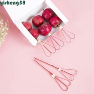 YISHENG Skewer Party Cocktail Snacks Bamboo Scissor Shaped Cocktail Toothpick
