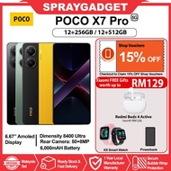 POCO X7 Pro 5G / POCO X7 5G (8+256GB/12+256GB/12+512GB) 🎁POCO Malaysia Warranty