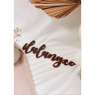 PRICE PER LETTER Wooden Letters size 10 cm high wedding backdrop/ wedding writing/ CUSTOM WOODEN RAI