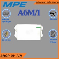 MPE A6M/1 1-way switch for White Wide Series A60 Mask - Genuine
