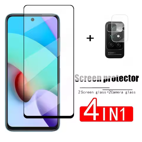 Full Cover Glass For Redmi Note 11 Pro Screen Protector Redmi Note 11 10 Pro Tempered Glass Protecti