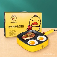 Multifunctional Baby Food Electric Sandwich Burger Breakfast Pan Non-Stick 3-in-1 Egg Steak Pan Brea