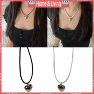 ci Fashion Alloy Love Heart Pendant Necklaces for Women Hot Girls Harajuku Korean Necklace Sweet Coo