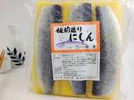 名牌就是不一樣★鯡魚卵生魚片一包6條★日本料理店最愛品牌，切片直接食用，帶著酸酸甜味清脆感挑戰你的味蕾刺激你的感受