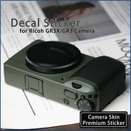 GR3 Protective Film GR3X Wrap Cover Decal Sticker for Ricoh GR3X GR3 Camera Skin Decal Skin Wrap Cov