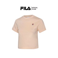 FILA เสื้อยืดผู้หญิง Basic รุ่น FW2TSF3004F - BEIGE