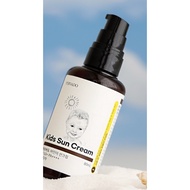 PERVADO Kids Sun Cream SPF50+ PA++++ 80ml Mild Daily Sunscreen for Kids Baby Family Moisturizing Eas