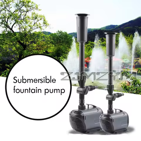 Fish Pond Fountain Pump, Submersible Pump, Pond Landscaping Fountain, Landscape Pond Pump Circulatin