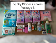 Eq dry for newborn with caress adult diaper