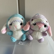 Loppy兔羅比兔鯊魚造型掛飾毛公仔吊飾amuse amufun