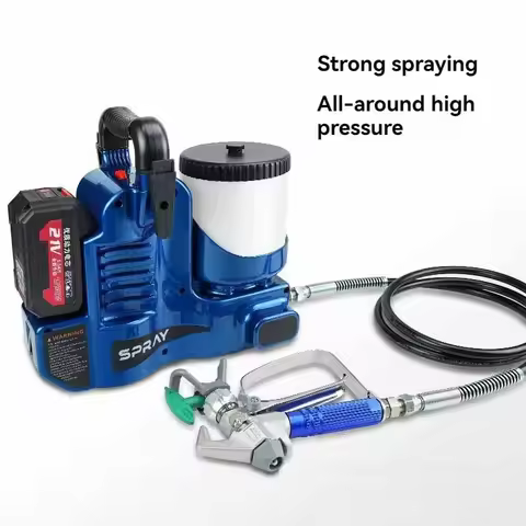 Lithium Battery Airless Spray Machine 6-speed Adjustable Practical Latex Paint Scribing Spraying 1.2