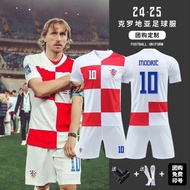 manchester united jersey 24/25 euro 2024 jersey 2024 European Cup Croatia Home Jersey Modridge Footb