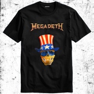 T-shirt Men's Boys Girls Women Unisex Adult Band Megadeth Youthanasia Rust in Peace Risk Dystopia Cr