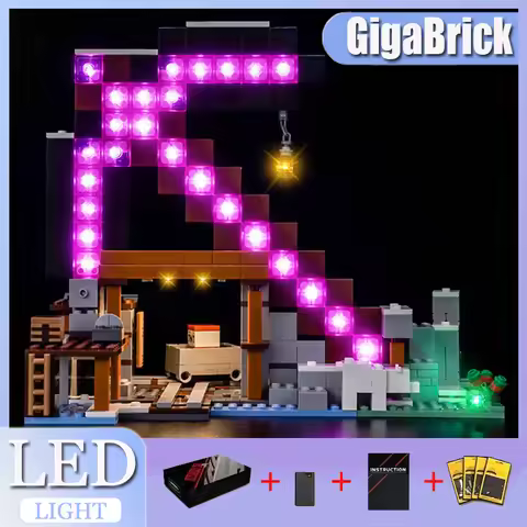 luxury quality LED Lighting Set for Lego 21277 The Pickaxe Min(Only Led Light) Perfect Fit & Brillia