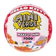 New Miniverse Hello Kitty Make It Mini Food Series Zuru Mini Brands Hello Kitty Model Collectible Cu